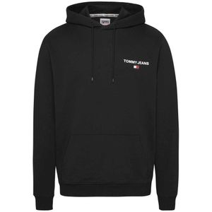 Tommy Jeans Reg Entry Graphic Hoodie Zwart XS Man