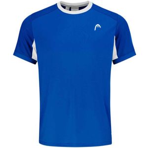Head Racket Slice Short Sleeve T-shirt Blauw 140 cm Jongen