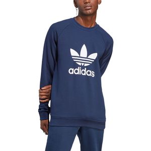 Adidas Originals Adicolor Classics Trefoil Crewneck Sweatshirt Blauw S Man