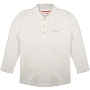 Hugo G00156 Lange Mouw Poloshirt