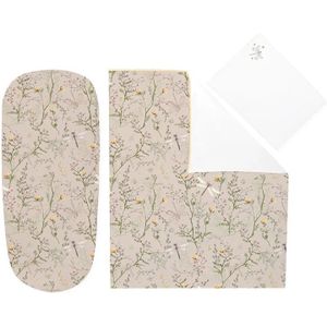 Kikkaboo Secret Garden 6-delige Wieg Beddengoed Set