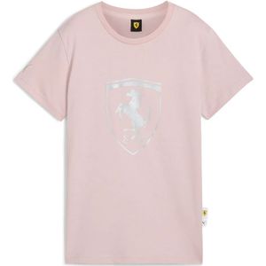 Puma Ferrari Sportswear Wmn Tonal Shield T-shirt Met Korte Mouwen