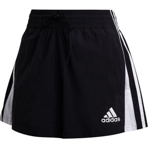 Adidas Colorblock 3 Stripes Shorts Zwart S Vrouw