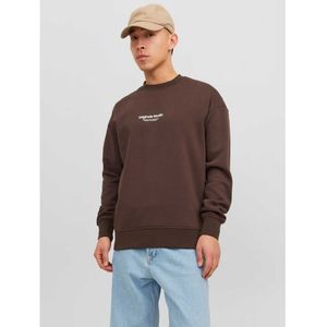 Jack & Jones Vesterbro Sweat Crew Neck Noos Sweatshirt Bruin XS Man