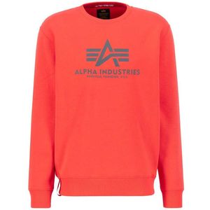 Alpha Industries Basic Sweatshirt Oranje XL Man