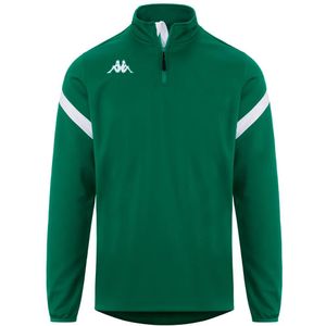 Kappa - Dolvole - Sweatshirt - Halve Rits - Heren - Nauw Aansluitend - 100% Polyester