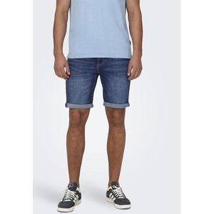 Only & Sons Ply 7646 Shorts Blauw L Man