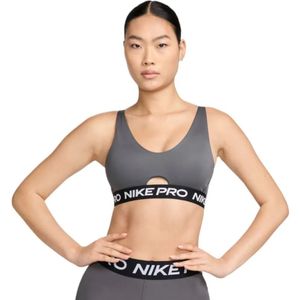 Dri-FIT Indy Plunge Medium Support Sportbeha Vrouwen - Maat XL