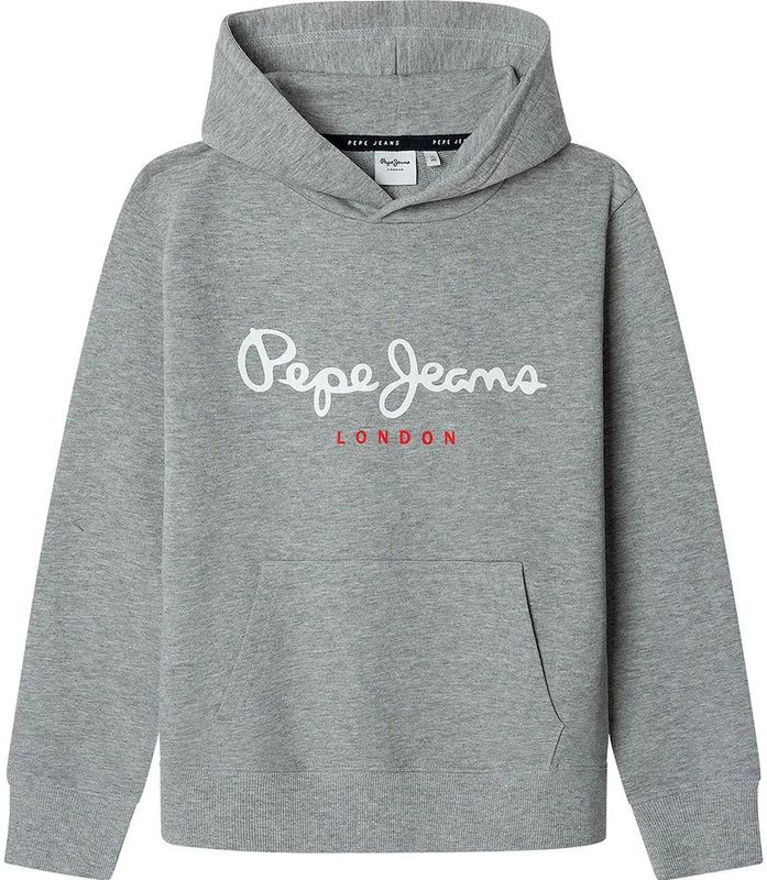 Pepe Jeansvoor jongens. PB581669 Sweatshirt Art grijs (10Años= 140cm), Casual, Katoen, Duurzaam, kinderkleding