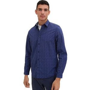 Tom Tailor Printed 1037062 Overhemd Met Lange Mouwen
