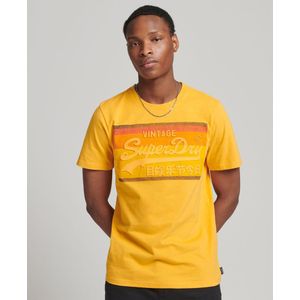Superdry Vintage Vl Cali T-shirt Geel M Man
