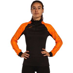 Joma Elite Ix Half Zip Sweatshirt Oranje XL Vrouw