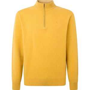 Hackett Lambswool Half Rits Trui