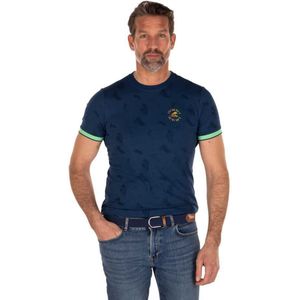 Nza New Zealand Culverden Short Sleeve T-shirt Blauw M Man