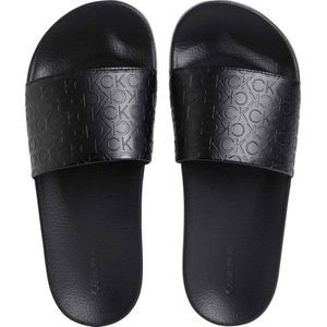 Calvin Klein Pool Slide Mono Mix Slides Zwart EU 38 Vrouw