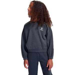 Hummel Sweatshirt - hmlGizela - Ombre Blue m. Glitter - Hummel - 6 jaar (116) - Sweatshirt