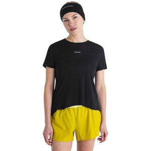 Icebreaker Merino 125 Cool-lite™ Speed Short Sleeve T-shirt Zwart M Vrouw