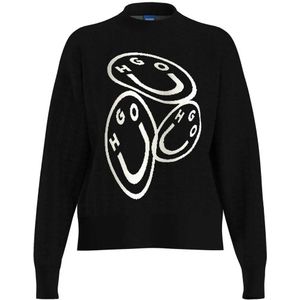 HUGO - Seginy - Gebreide Trui - Open Miscellaneous - Met HAPPY HUGO Jacquard