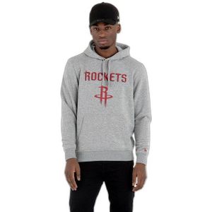 New Era Nba Regular Houston Rockets Hoodie Grijs L Man