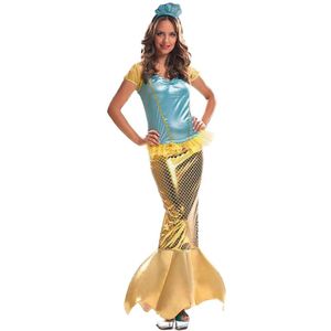 Viving Costumes Little Mermaid Woman Custom Geel M-L