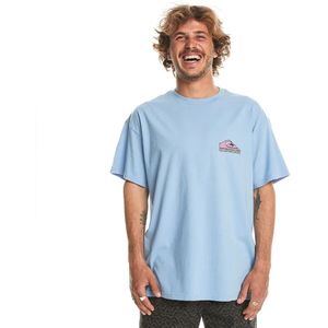 Quiksilver Take Us Back Logo T-shirt Met Korte Mouwen