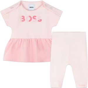 Boss J50826 Dress Roze 6 Months