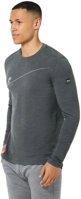 Super.natural - Haute Route Brush - T-shirt - Lange Mouwen