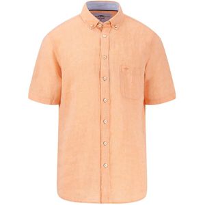Fynch Hatton 15046001 Premium Linen Overhemd Met Korte Mouwen