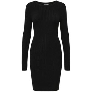 Only Louisa Midi-jurk Met Lange Mouwen