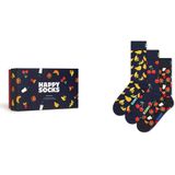Happy Socks Foods Gift Set Crew Socks 3 Pairs Veelkleurig EU 41-46 Man