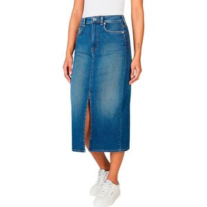 Pepe Jeans Pl901186 Midi Spijkerrok