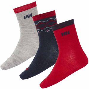 Helly Hansen Wool Socks 3 Pairs Veelkleurig EU 32-35 Jongen