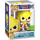 Funko Pop Sonic The Hedgehog Super Sonic Exclusive Figure Geel