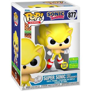Funko Pop Sonic The Hedgehog Super Sonic Exclusive Figure Geel