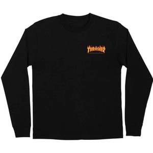 Santa Cruz Thrasher Flame Dot Midweight T-shirt Met Lange Mouwen