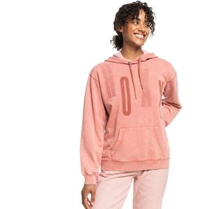 Roxy - Gonna Get Away - Sweatshirt - Oranje - Losse Pasvorm - Katoen Polyester Blend