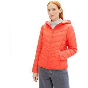 Tom Tailor Light Weight Puffer 1035807 Jacket Rood XL Vrouw