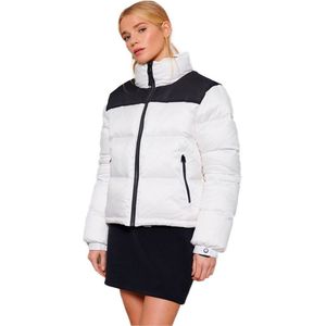 Superdry Sportstyle Code Down Puffer Jacket Wit XL Vrouw