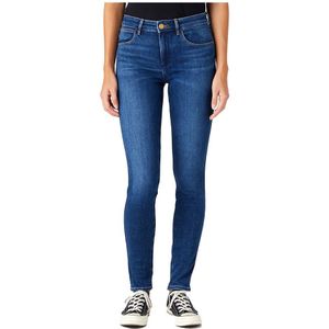 Wrangler Skinny Jeans Blauw 32 / 32 Vrouw