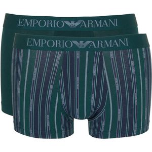 Emporio Armani Classic Pattern Mix Trunk Boxers 2 Eenheden