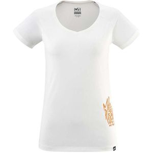 Millet Trekker Short Sleeve T-shirt Wit XL Vrouw