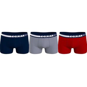 Tommy Jeans Trunk 3 Units Rood,Blauw,Grijs S Man