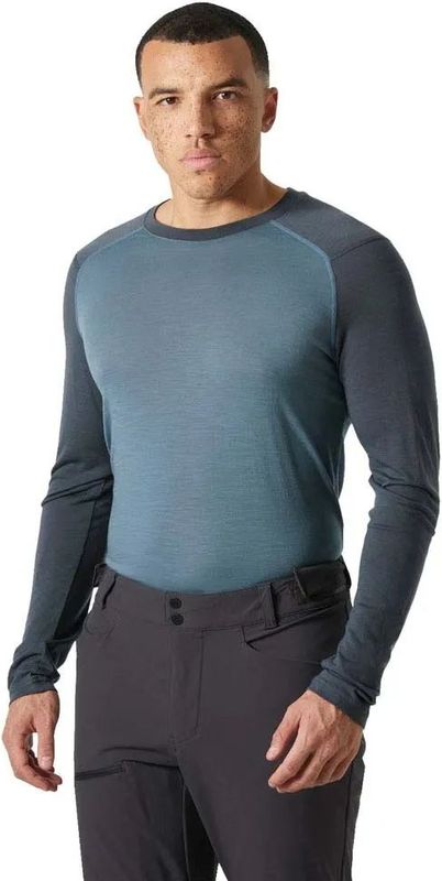 Helly Hansen - Durawool Crew Long Sleeve - T-shirt - Heren - Lichtgewicht