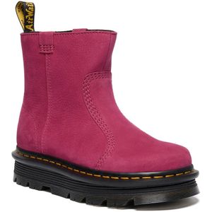 Dr. Martens - Zebzag Rigger Slip-On - Nubuck Laarzen - Roze