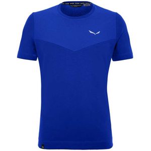 Salewa Lavaredo Short Sleeve T-shirt Blauw L Man