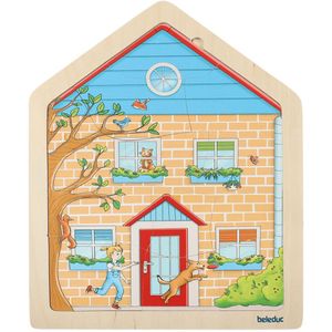 Beleduc Layer Home Puzzle Geel