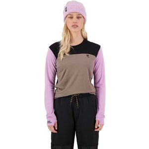 Mons Royale Yotei Long Sleeve T-shirt Paars L Vrouw
