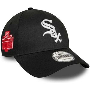 New Era Patch 9forty Chicago White Sox Cap Zwart  Man