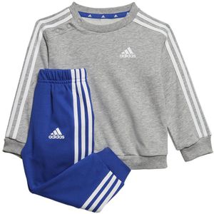 Adidas Essentials 3 Stripes Jogger Set Grijs 6-9 Months