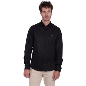 The Time Of Bocha Gabardine Overhemd Met Lange Mouwen